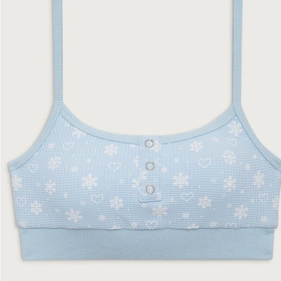 FRANKIES BIKINIS size S Sugar Waffle Bralette Top - Picture 3 of 10